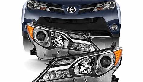 20092012 Toyota Rav4 Base/Limited Halogen Headlights Set Headlamp