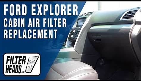2013 Ford Explorer Cabin Air Filter Part Number