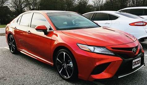 2019 Red Toyota Camry