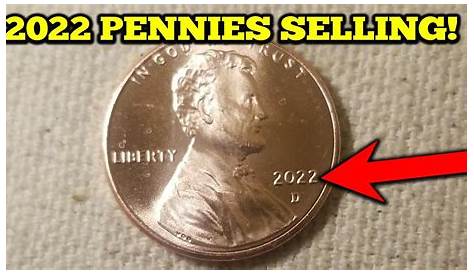 2022 D Penny Value Pennies Are Selling Online! Coins Worth Money! Youtube