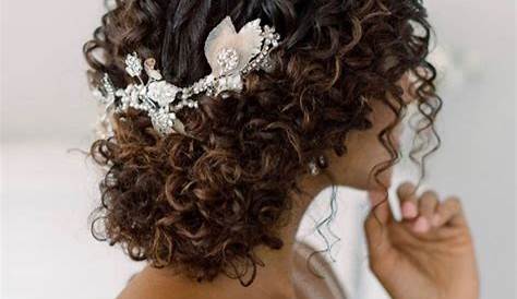 2024 Natural Curls Wedding Hairstyle 20+ s To The Side With Catalog