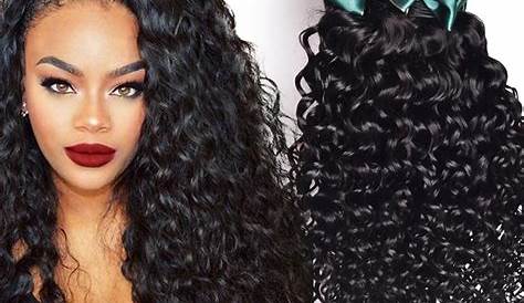Full And Soft 100 Brazilian Virgin Hair / Deep Curly Bundles With Lace
