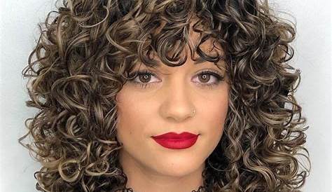 2024 Naturally Curly Hair Uneven styles Short Medium And With Bangs