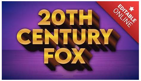 20Th Century Fox Font Generator : Make Your Own 20th Century Fox Logo