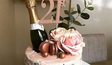 21 Birthday Cake Glamorous Dusky Pink 21st Birthday Cake21 Covered In