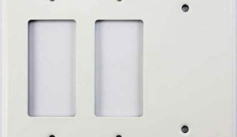 Leviton Stainless Steel 3Gang 2Toggle/1Blank Wall Plate (1Pack