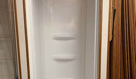 32" x 32" One Piece Shower in High Gloss White 213232AC00 | Delta Faucet