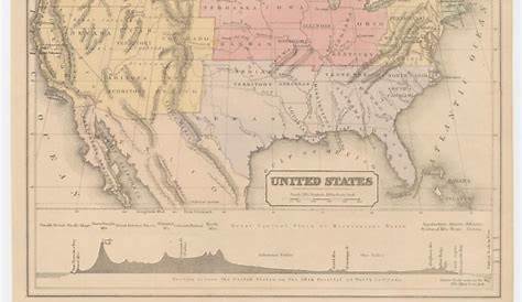 38th Parallel In Usa Map United States