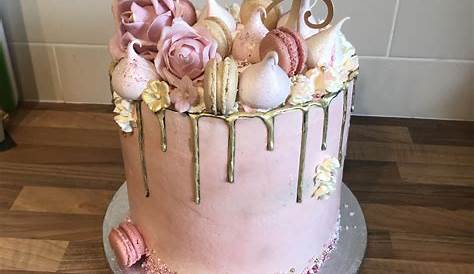 Ideas For 40Th Birthday Cake Female : 40th birthday, pink, black