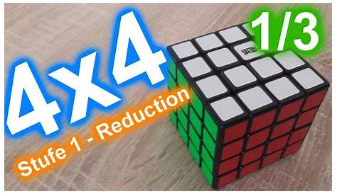 Zauberwürfel / 4x4x4 Rubiks Cube lösen + Sonderfälle | Capri-Soft