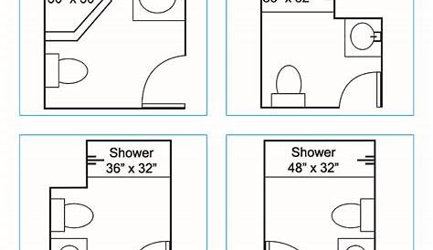 Small Bathroom Layout With Dimensions