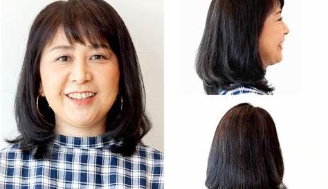 ラブリー 50代 髪型 ぽっちゃりロング 最高のヘアスタイルのアイデア