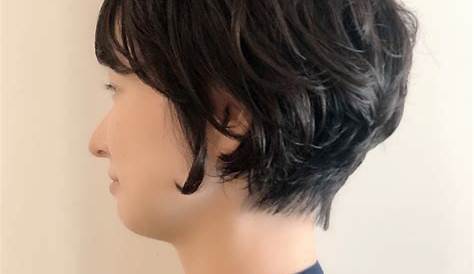 50 代 60 代 女性 の 髪型 『40ヘアスタイル。ミディアム。』 ヘアスタイル ヘアカット レイヤーカットヘア