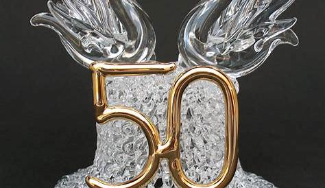 Buy 50th Anniversary Cake Toppers Glitter, 50th Birthday Cake Topper