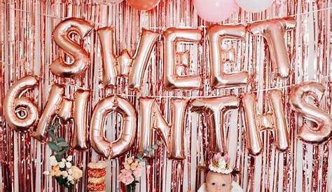 6 Month Birthday Decoration Ideas At Home Kara's Party Sweet s Party