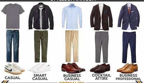 6 Types Of Casual Attire
