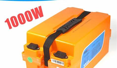 60v 20ah Lithium Ion Battery For Electric Scooter Battery Capacity: