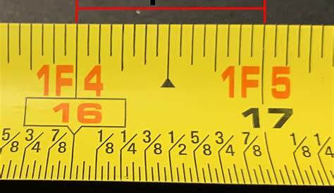 7/16 On Measuring Tape Stanley 5m 16 Ft X 3 4inch Measure