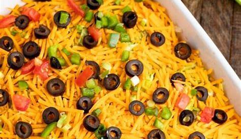 7 Layer Dip Without Guacamole