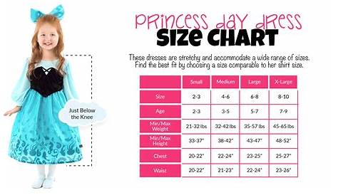 Free Girls Dress Size Chart Download in PDF