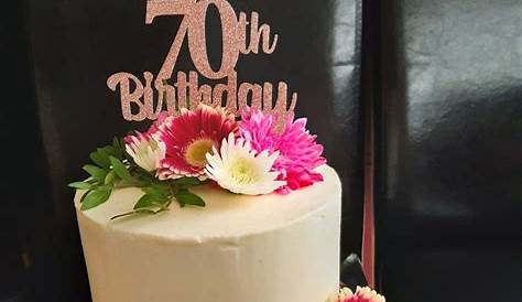 70 birthday cake for mum