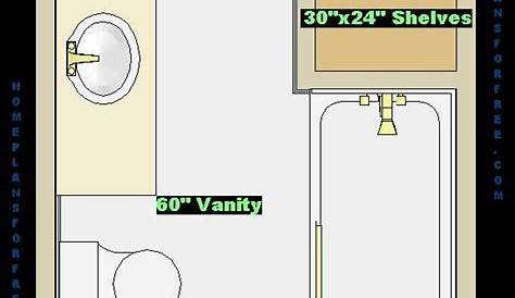 61+ Ideas Bathroom Layout Ideas 8x8 | Bathroom floor plans, Bathroom