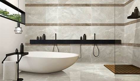 Light grey bathroom tiles Bathroom wall coverings, Tiles uk, Natural