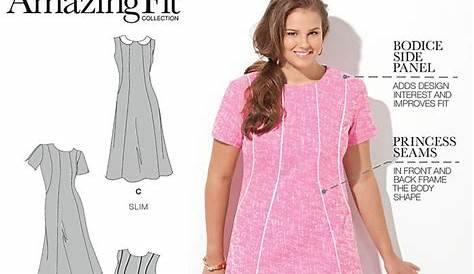Simplicity 1011 Misses/Plus Dress sewing pattern