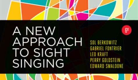 A New Approach To Sight Singing 6Th Edition Pdf