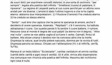 Parafrasi A sé stesso di Leopardi | www.letteraturaitalia.it