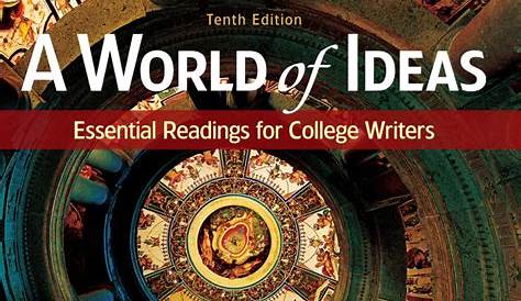 A World of Ideas Essential Readings for College Writers by Lee A. Jacobus