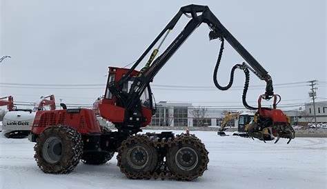 Abatteuse Multifonctionnelle A Vendre Au Quebec Sur Chenilles John Deere 753G 2006 à