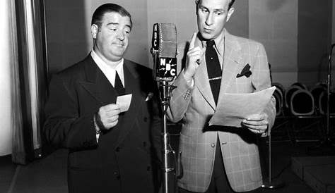 Abbott and Costello | Abbott and costello, Old time radio, Golden age