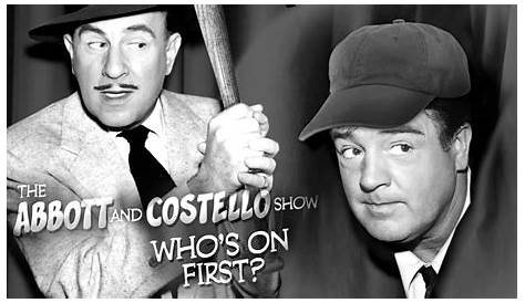 Abbott and Costello Whos on First 8x10inch Framed Photo. - Etsy