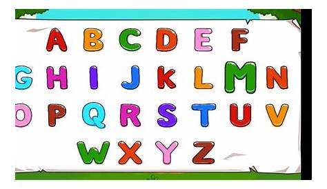 Belajar Huruf Abjad Alfabet ABC Bahasa Indonesia | Mengenal Huruf Besar