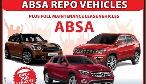 ABSA Repossessed Vehicle Auction – Boksburg 21 March 2017 – South