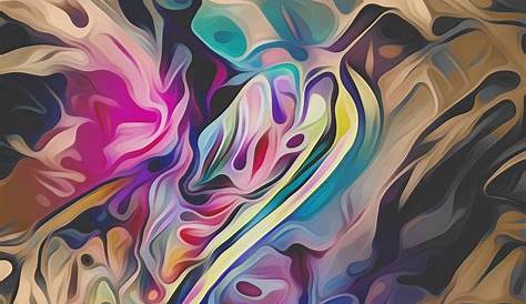 Digital abstract Art colorful abstract background. | Abstract
