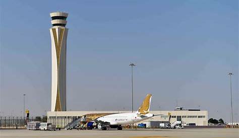 Abu Dhabi Airport Air Traffic Control Tower At Dubai World Central