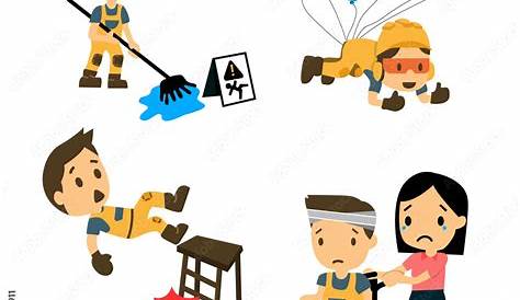 Insurance Of Construction Workers For Accident In Work Illustrations