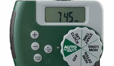 Ace Electronic Water Timer Manual