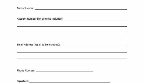 Ach Information Form - Fill and Sign Printable Template Online | US