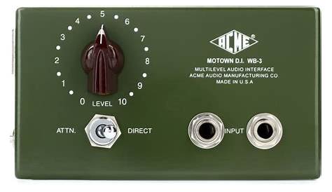 Acme Audio MTP66 Motown Tube Preamplifier and DI ((HEAR IT)) Reverb