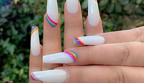 Acrylic Colorful Nails French 40 Modern Nail Designs You Should Try!