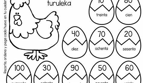 Fichas para trabajar el conteo del 1 al 30 Math Activities, Numbers