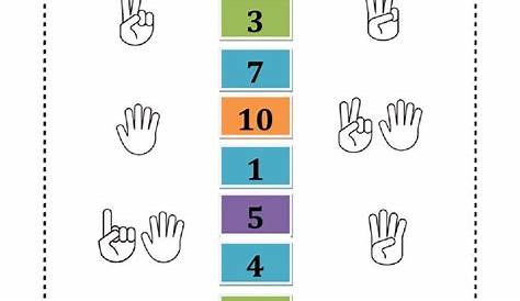 Muestra número y conteo. | Actividades numéricas preescolares, Juegos