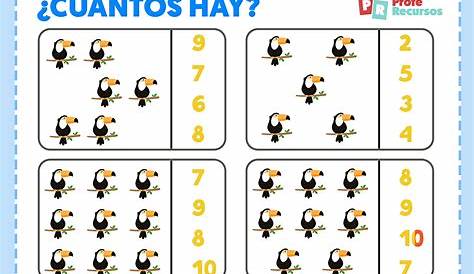 Actividades de conteo para niños pdf - AYUDA DOCENTE