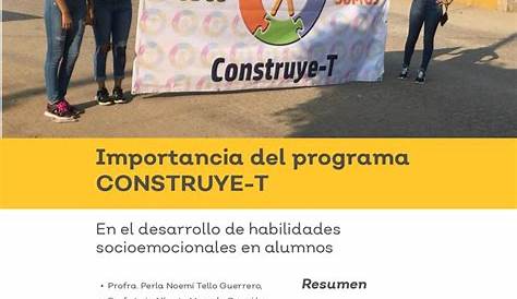 Programa Construye T | Secretaría de Educación Pública | Gobierno | gob.mx