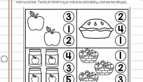 Cuaderno de Trabajo I - 5 Años Matematica | Hojas de actividades para