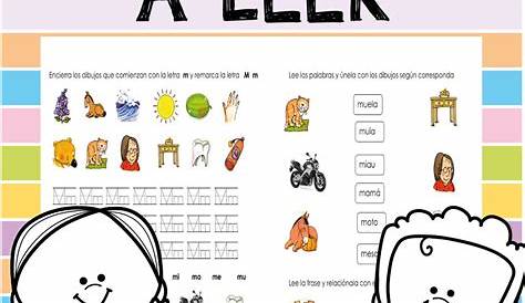 Fichas para aprender a leer por sílabas – Imagenes Educativas