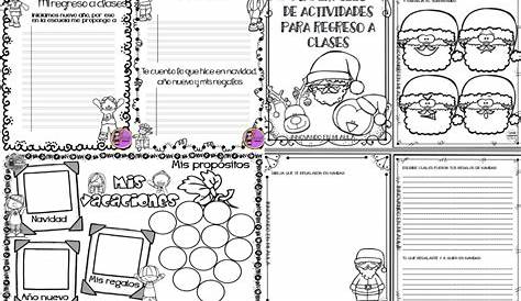 Regreso a clases cuadernillo de mis vacaciones | Material Educativo